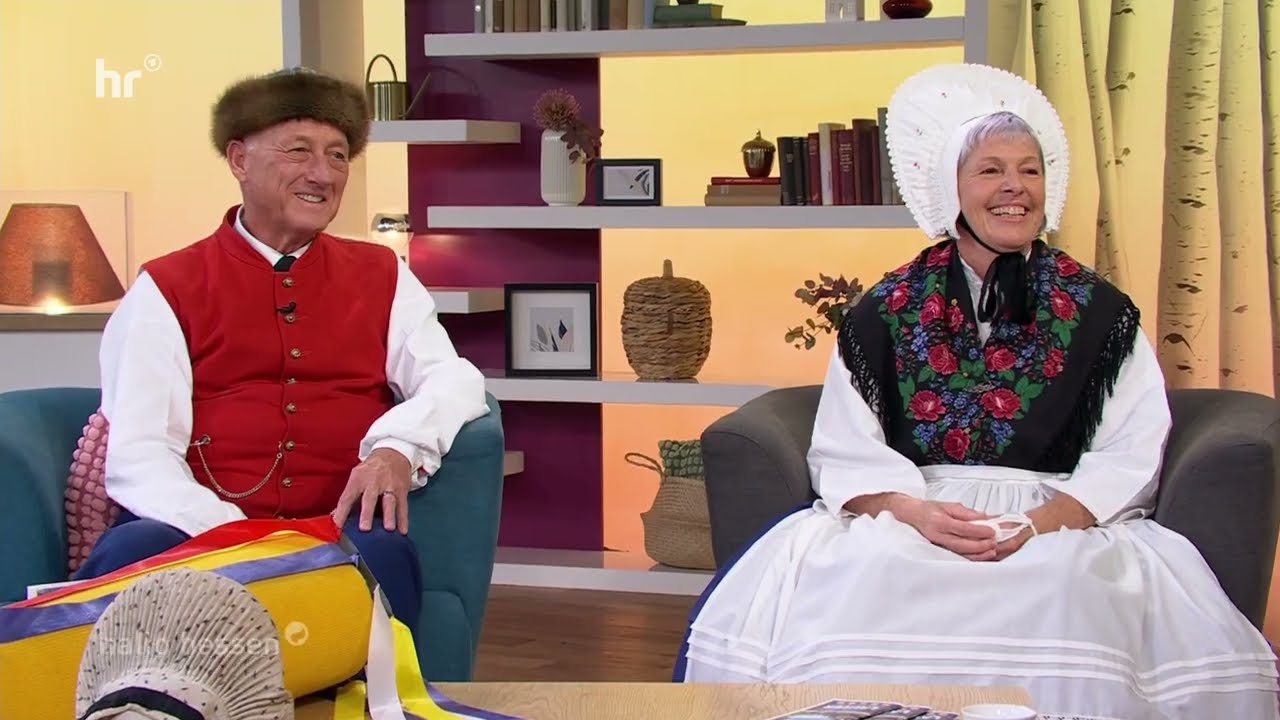Die Lauterbacher Trachtengilde bei Hallo Hessen 01.11.2024 (Kunsthandwerker- und Brauchtumsmarkt)
