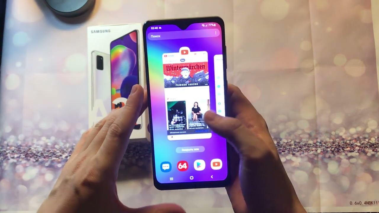 Samsung Galaxy A31 (Белый) 64/4 Гб. Обзор работоспособности.