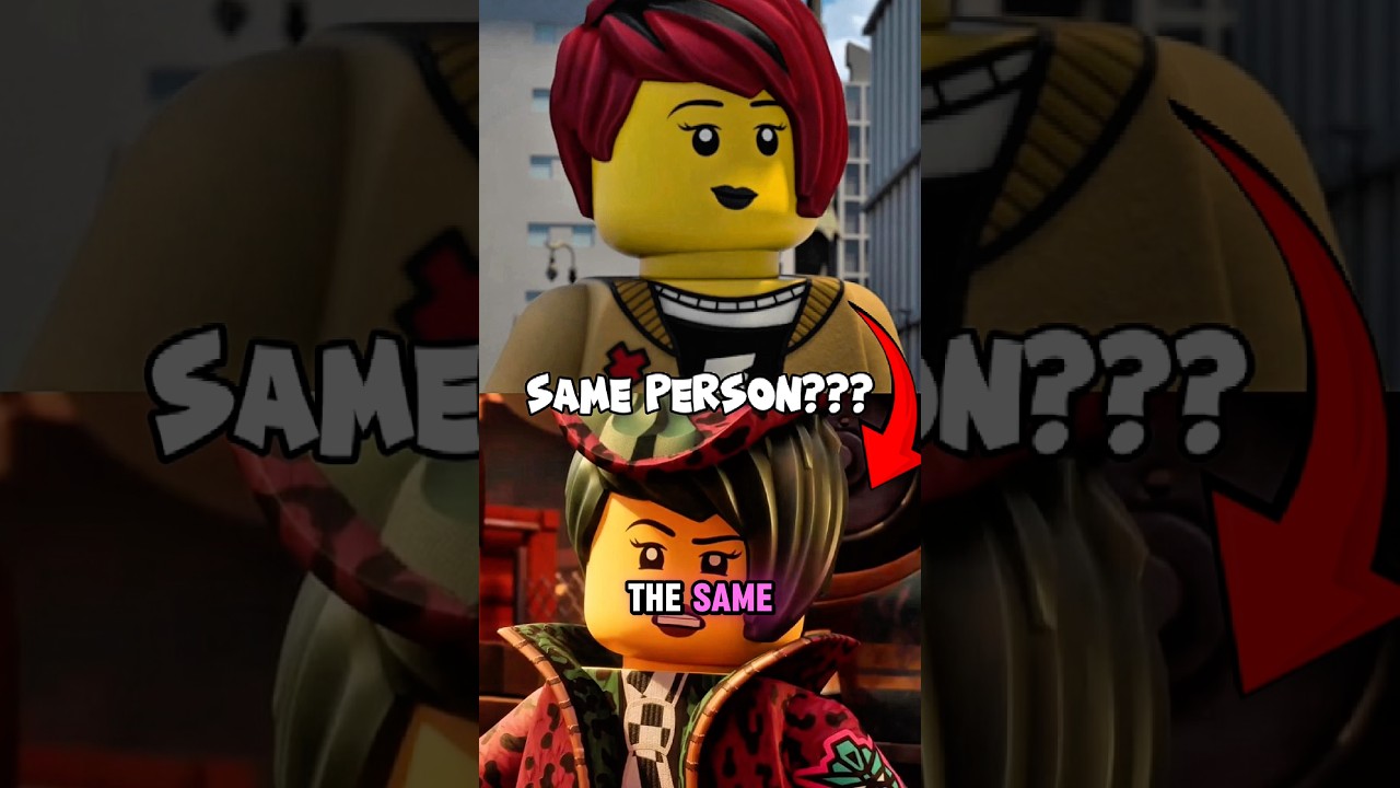 Эти персонажи Ninjago почти одинаковые! | #ninjago #dragonsrising #ninjagomorro #lego #shorts