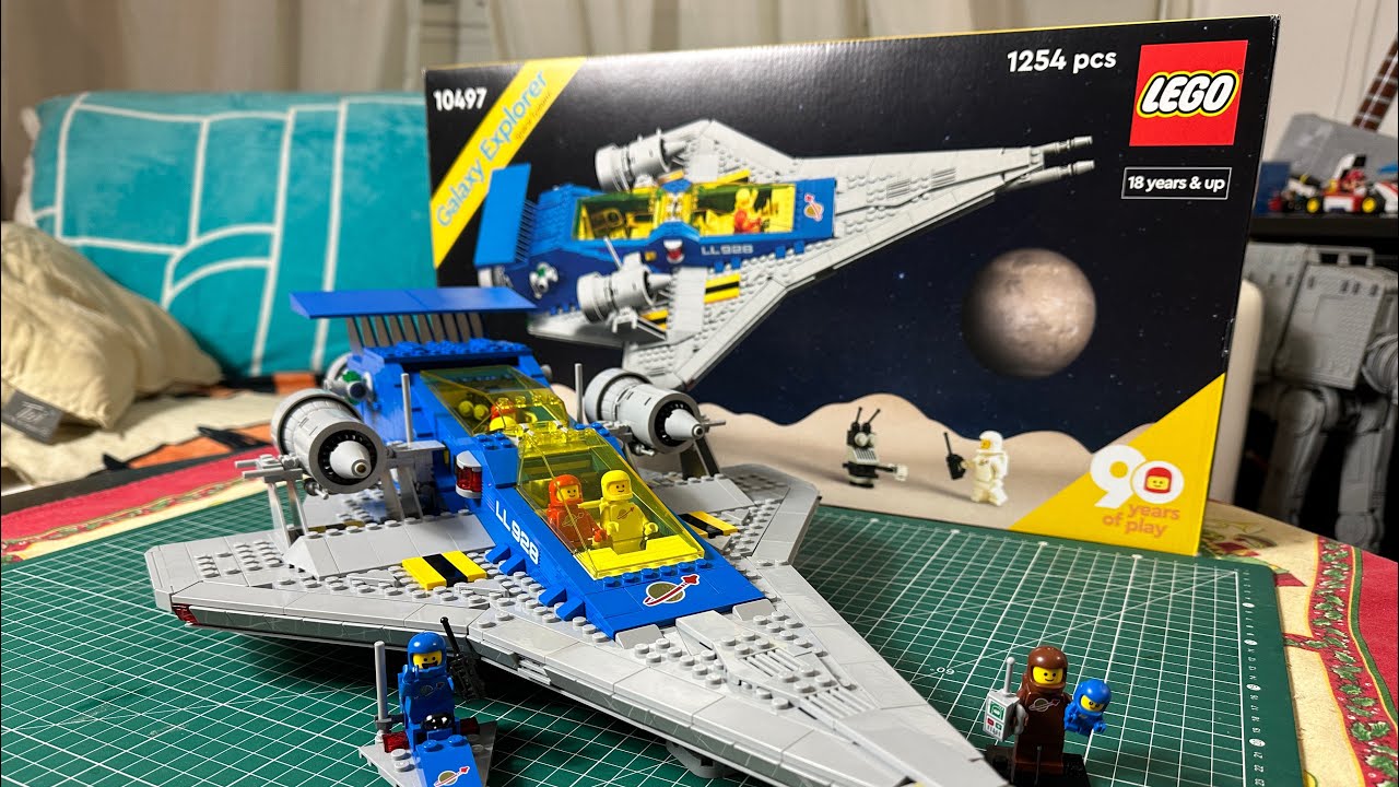 LEGO 10497 - Galaxy Explorer - Stop Motion Speed Build
