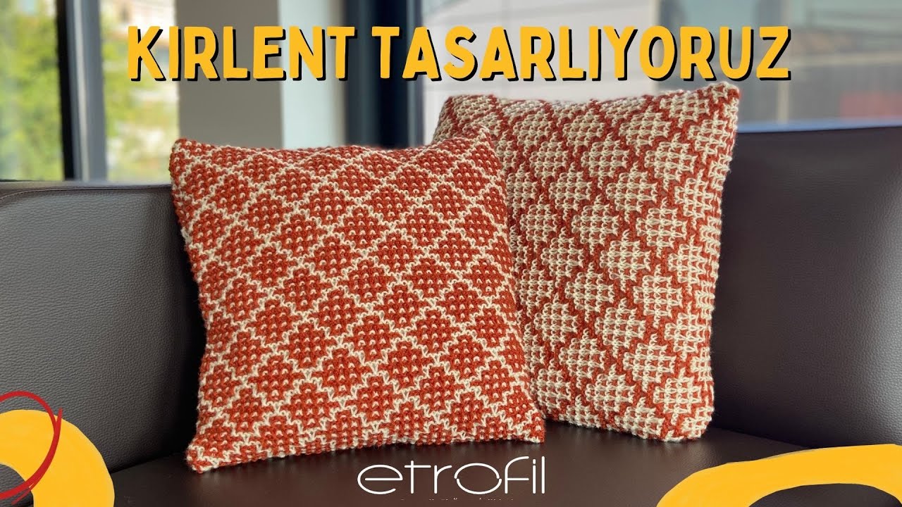 Evde Kırlent Tasarla I Kolay Kırlent Tarifi #örgümodelleri #örgüfikirleri