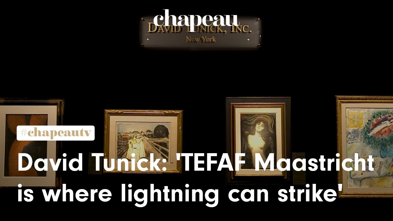 David Tunick: 'TEFAF Maastricht is where lightning can strike'