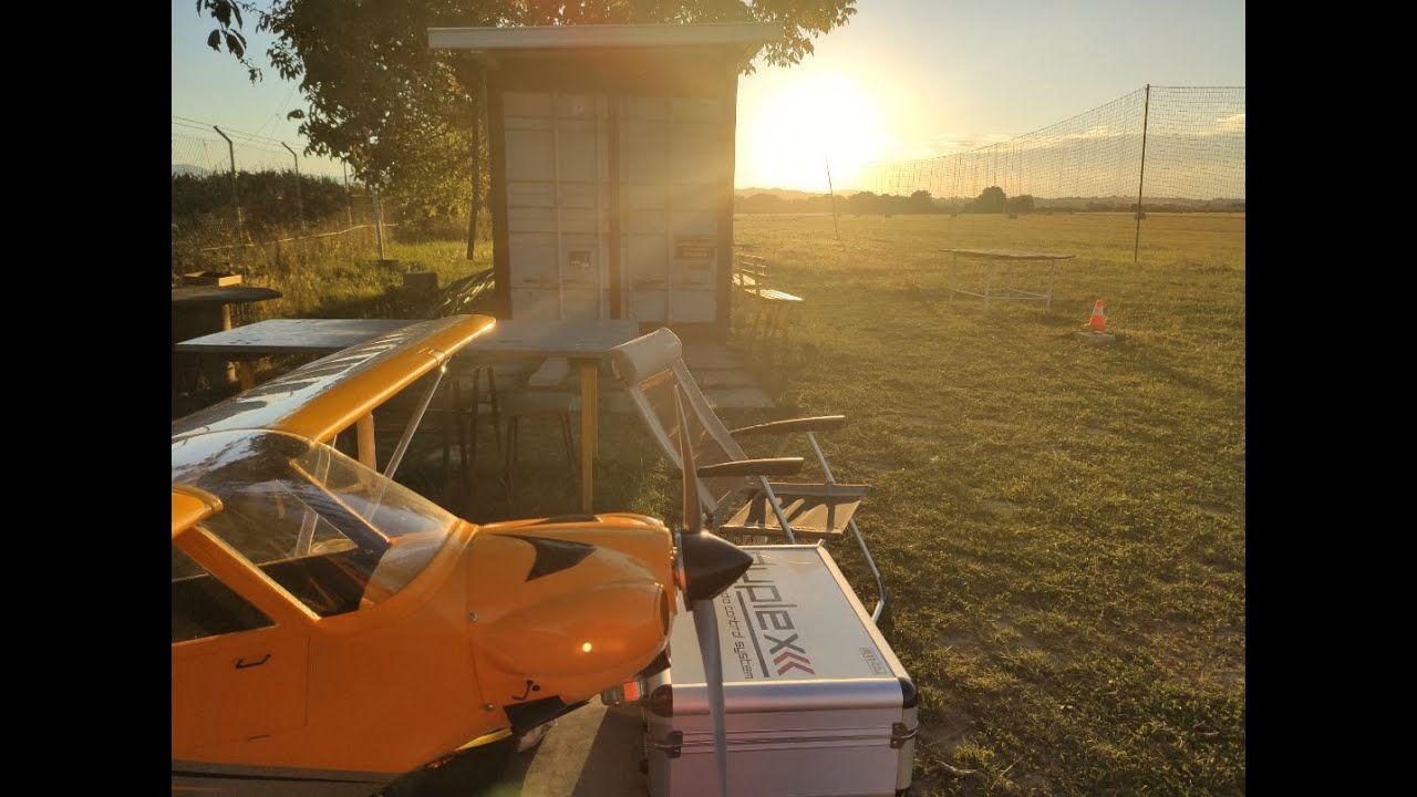 Carbon Cub 15cc H9 Touch and goes... a lot of them :)