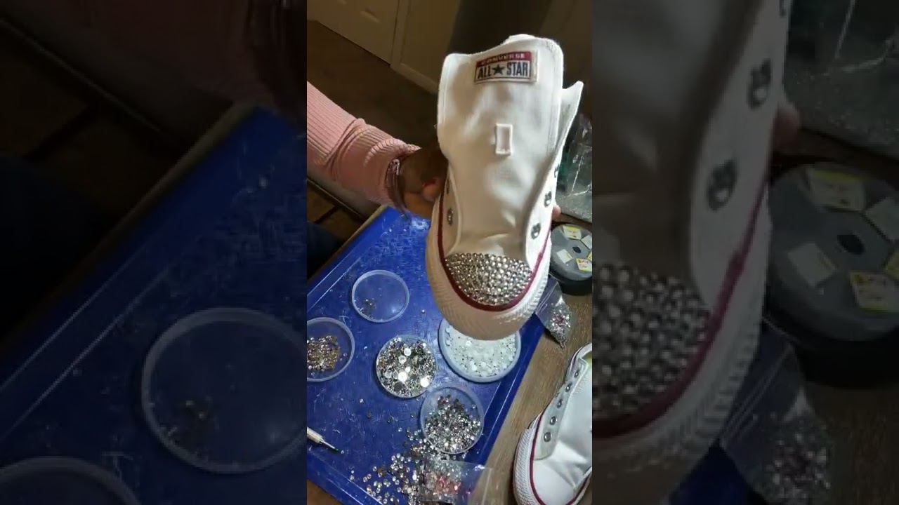 DIY Custom Bridal Converse
