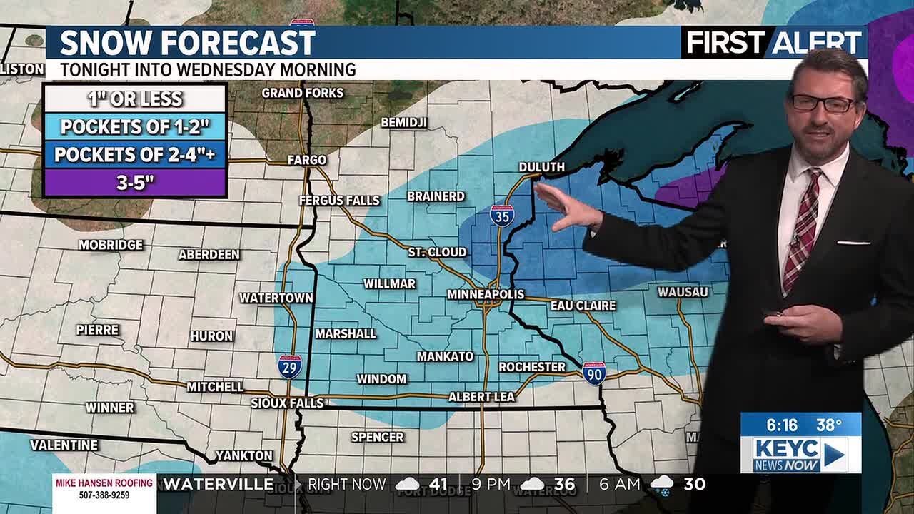 Meteorologist Shawn Cable's Tuesday 6pm Weathercast