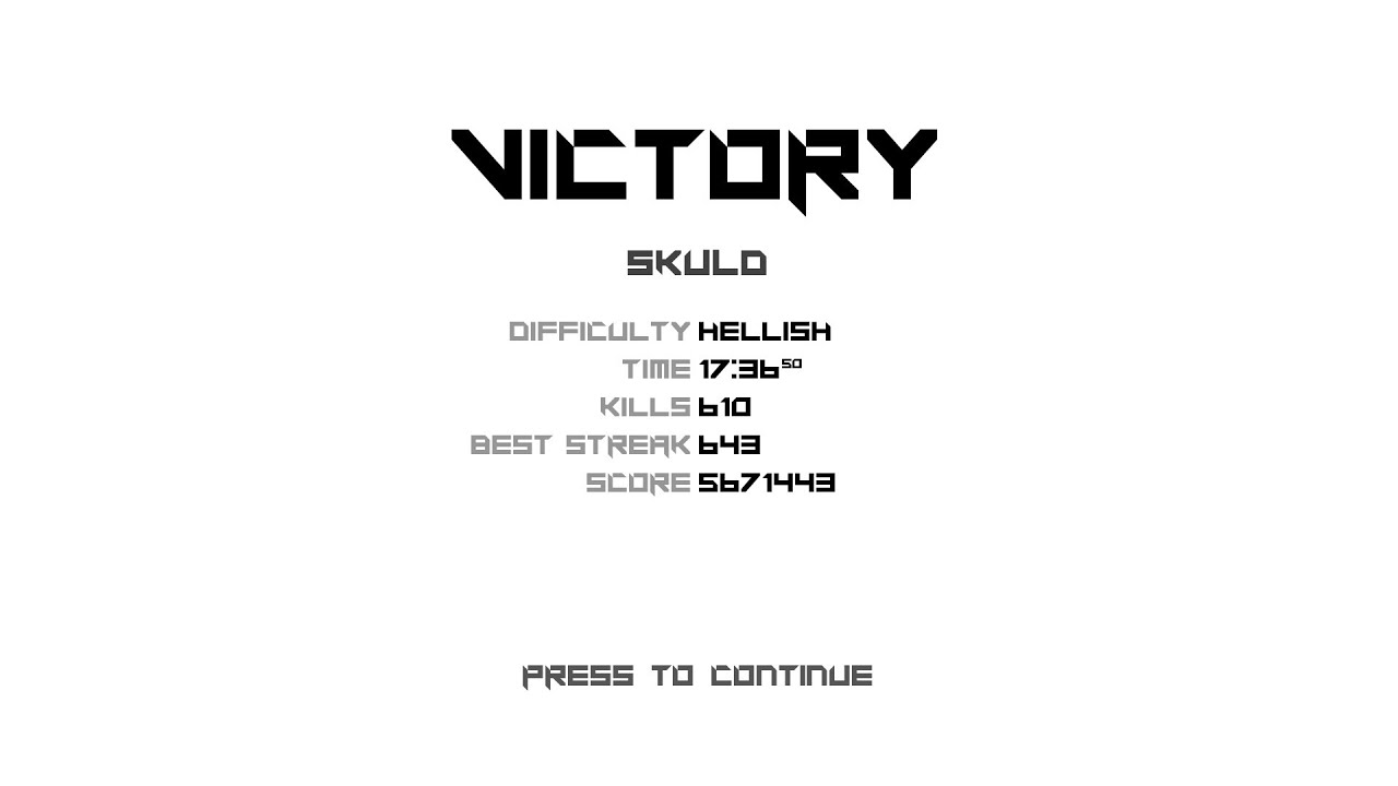 BPM: Skuld: Clear All Rooms - Hellish - 17:36.500 (New PB!)