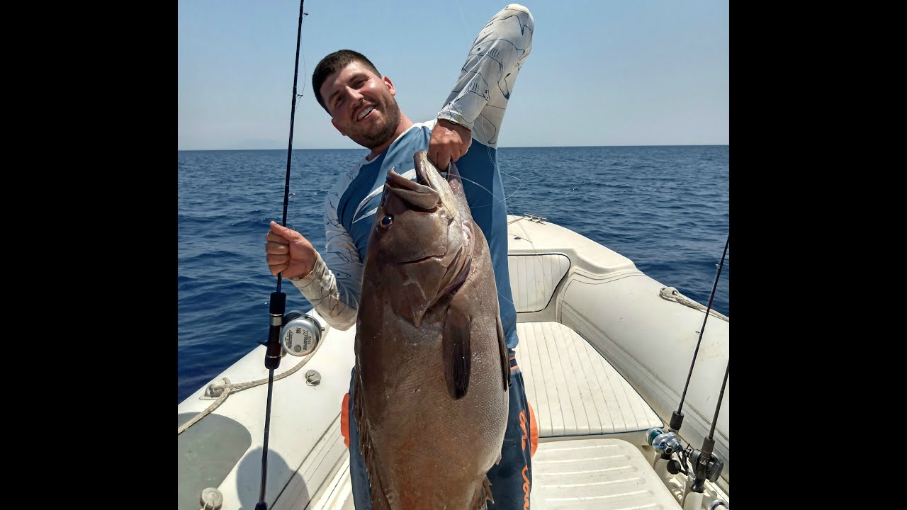 &Psi;&Alpha;&Rho;&Epsilon;&Mu;&Alpha;:&Beta;&Lambda;&Alpha;&Chi;&Omicron;&Sigma; 18,5KG! &Epsilon;&Nu;&Alpha;&Sigma; &Tau;&Rho;&Omicron;&Pi;&Omicron;&Sigma; &Nu;&Alpha; &Pi;&Alpha;&Iota;&Rho;&Nu;&Omicron;&Upsilon;&Mu;&Epsilon; &Pi;&Iota;&Omicron; &Epsilon;&Upsilon;&Kappa;&Omicron;&Lambda;&Alpha; &Mu;&Epsilon;&Gamma;&Alpha;&Lambda;&Alpha; &Mu;&Alpha;&Upsilon;&Rho;&Alpha;! DEEP FISHING 18,5KG GROUPER!