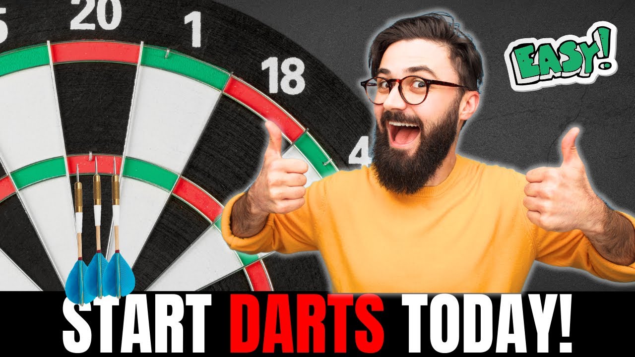 How to Start Playing Darts! [ The EASY Way ]