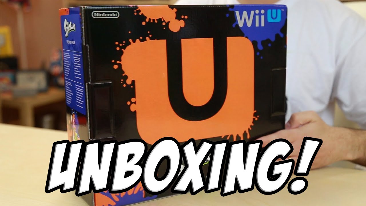 UNBOXING WII U (DE NOVO?!?!)