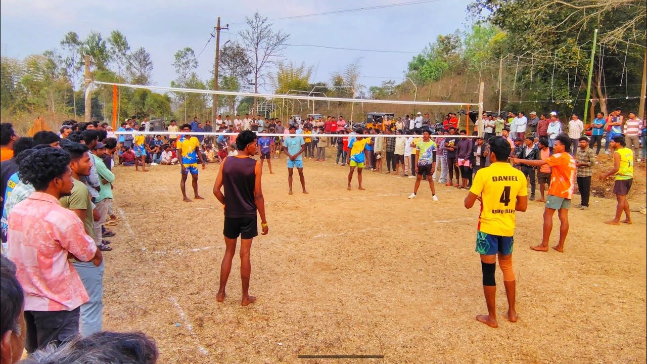 Araku daniel Jallipalli volleyball tournament big match 