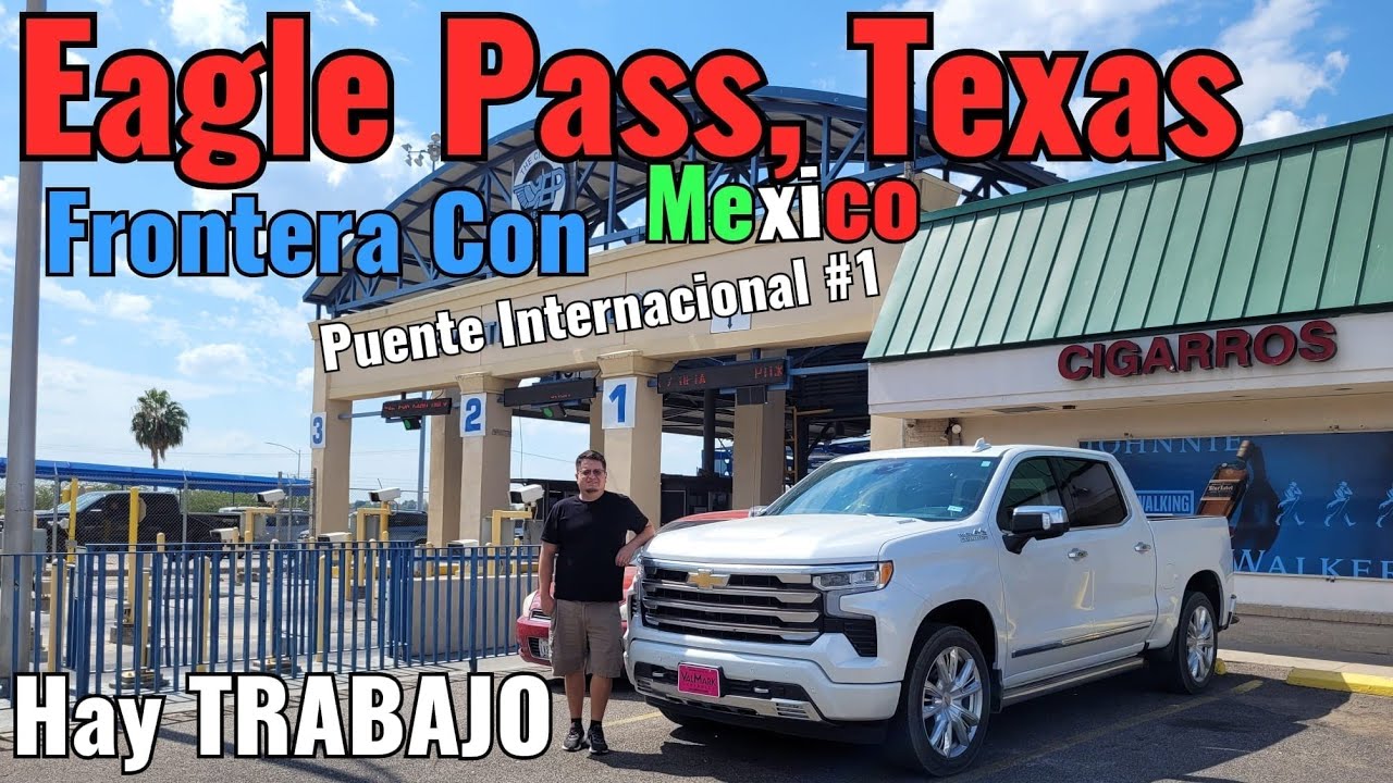 Recorrido por Eagle Pass ESTADOS UNIDOS - Frontera Con MEXICO Piedras Negras, Coahuila. Serie#3 Prt5