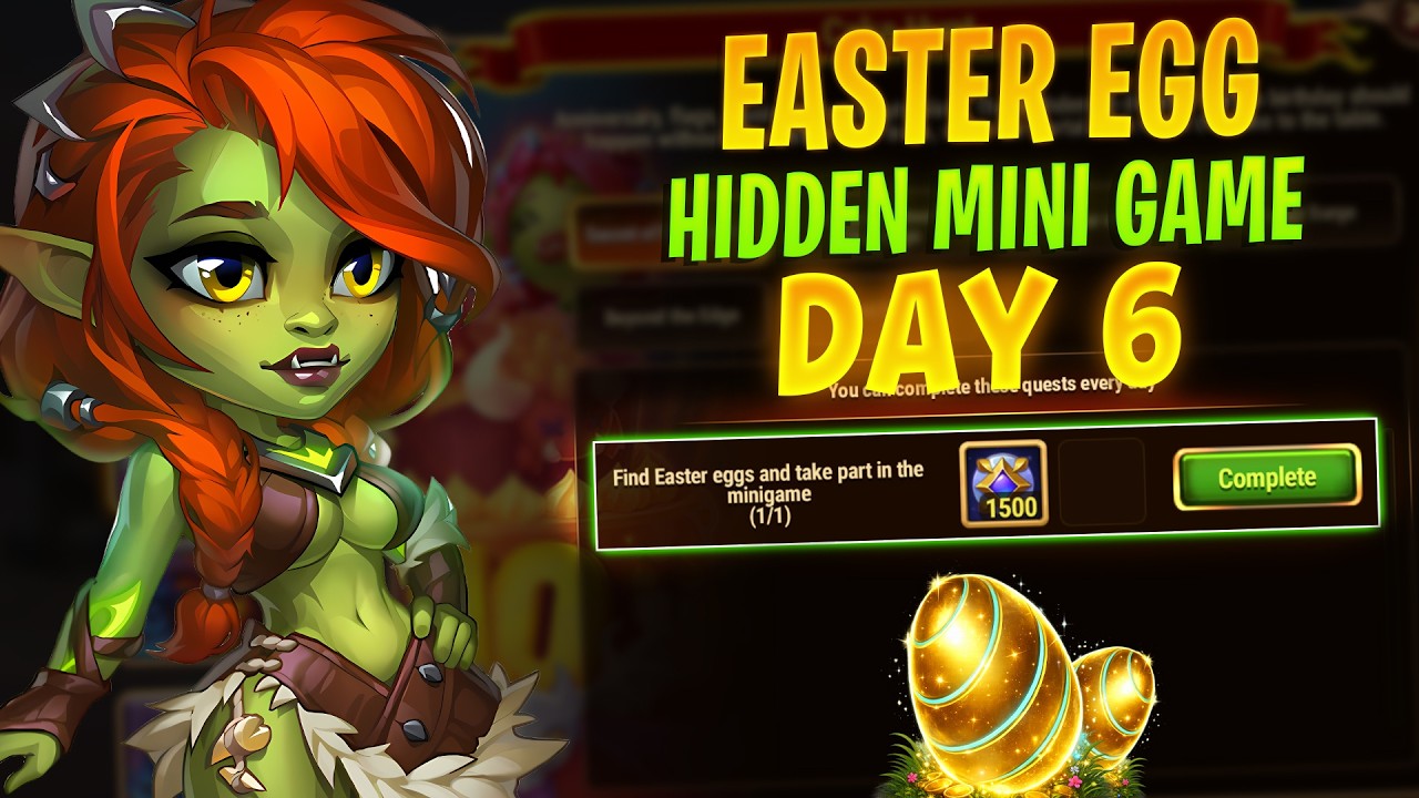 Hero Wars Birthday Event 🎉 Hidden Easter Egg + Mini Game Day 6 Guide!