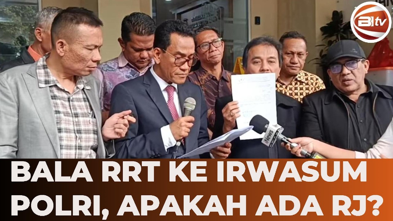 [FULL] Kunjungan Bala RRT ke Irwasum Polri, Apakah Berujung RJ?
