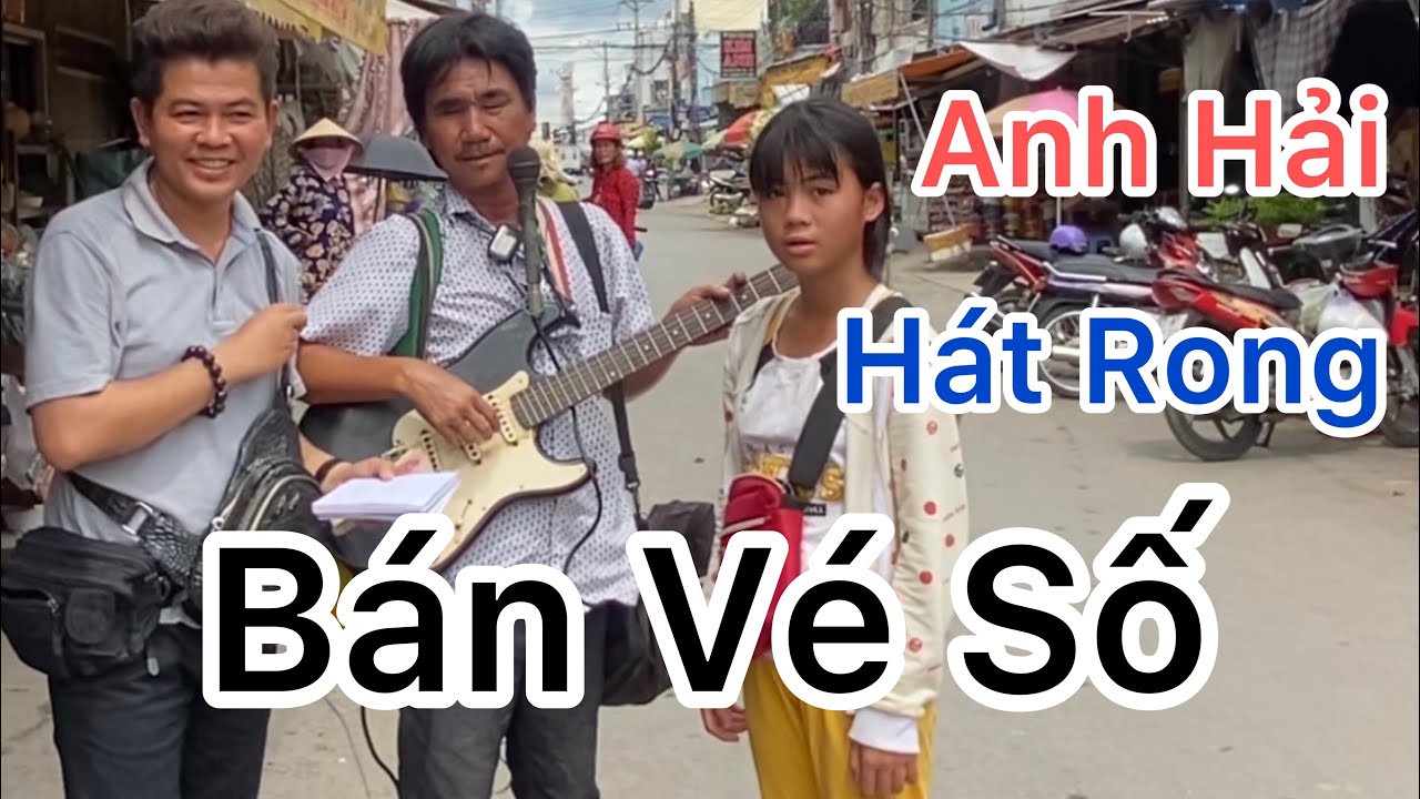Gặp Lại Anh Hải Mù Có Giọng Ca THIÊN PHÚ,Đi Hát Dạo Bán Vé số Mưu Sinh Cùng Con Gái.