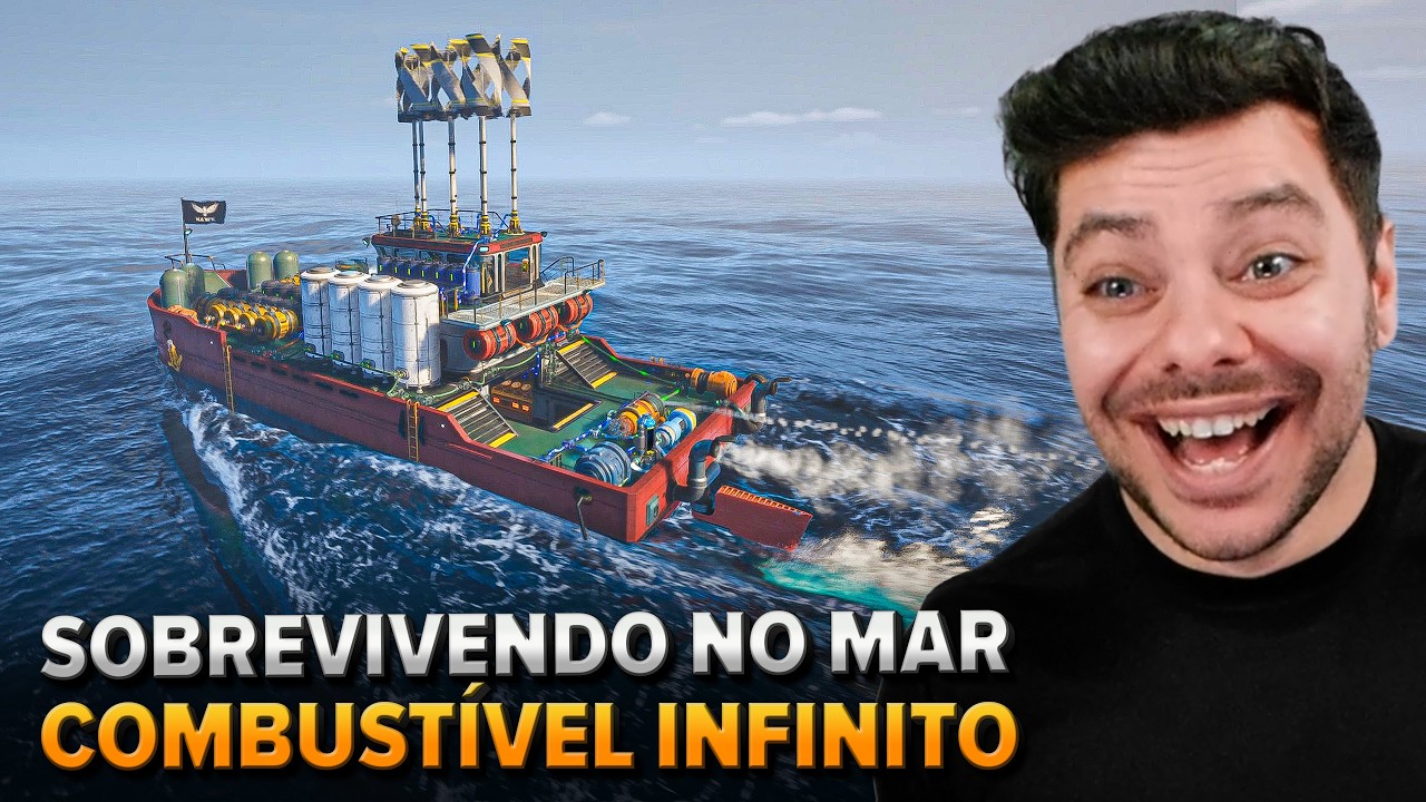 TRANSFORMEI O BARCO NUMA FÁBRICA! O sistema de combustível ficou absurdo.