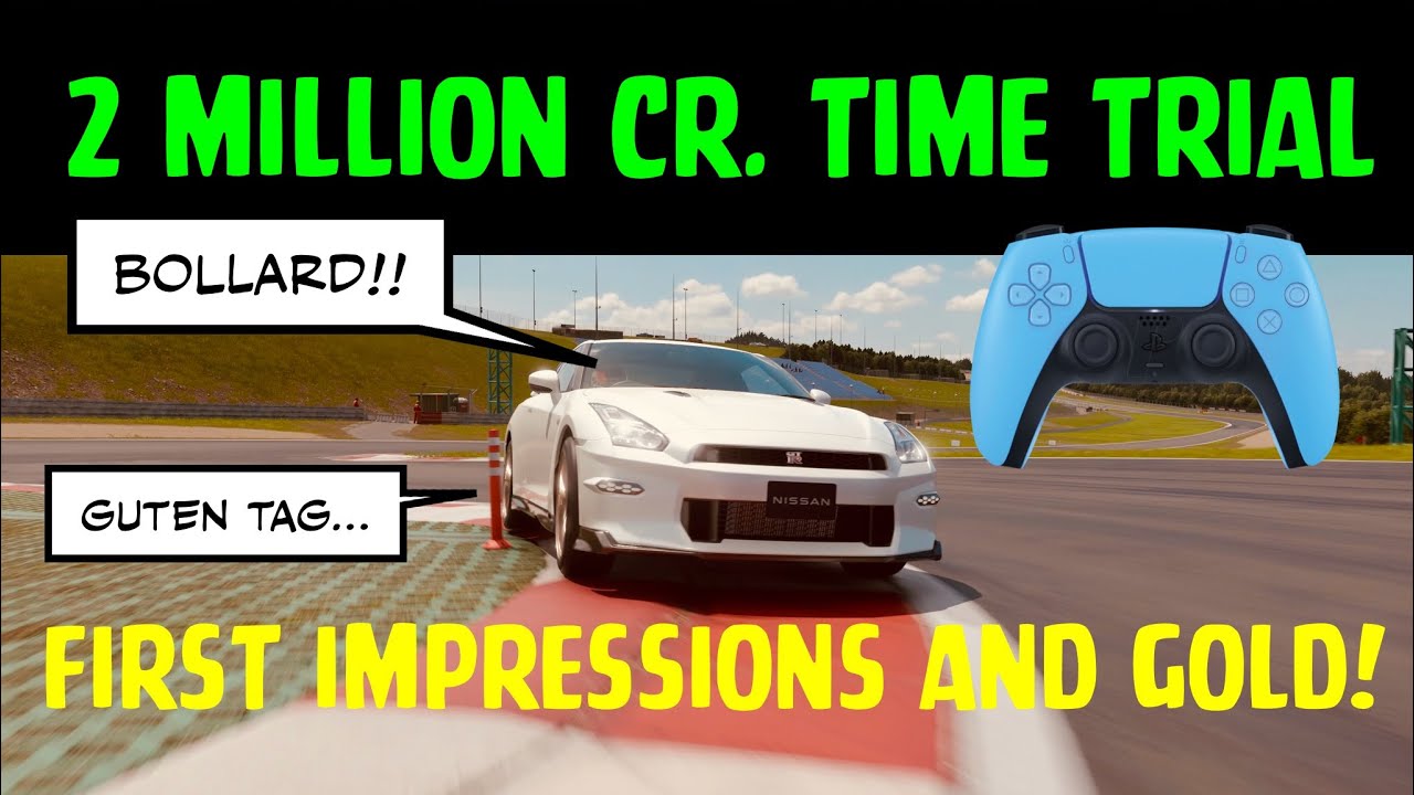 GT7 2 MILLION Cr. Time Trial - Nissan GTR at Nürburgring Sprint - This was a TRICKY one for me!
