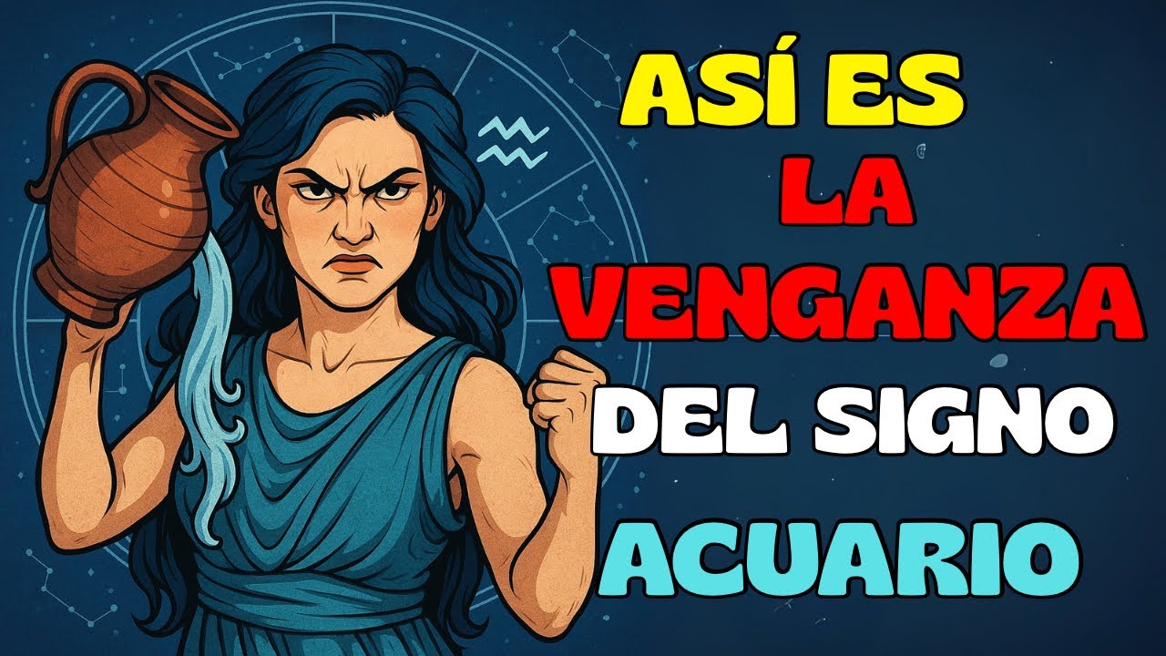 Así es Acuario herido… y así es SU VENGANZA😳♒️