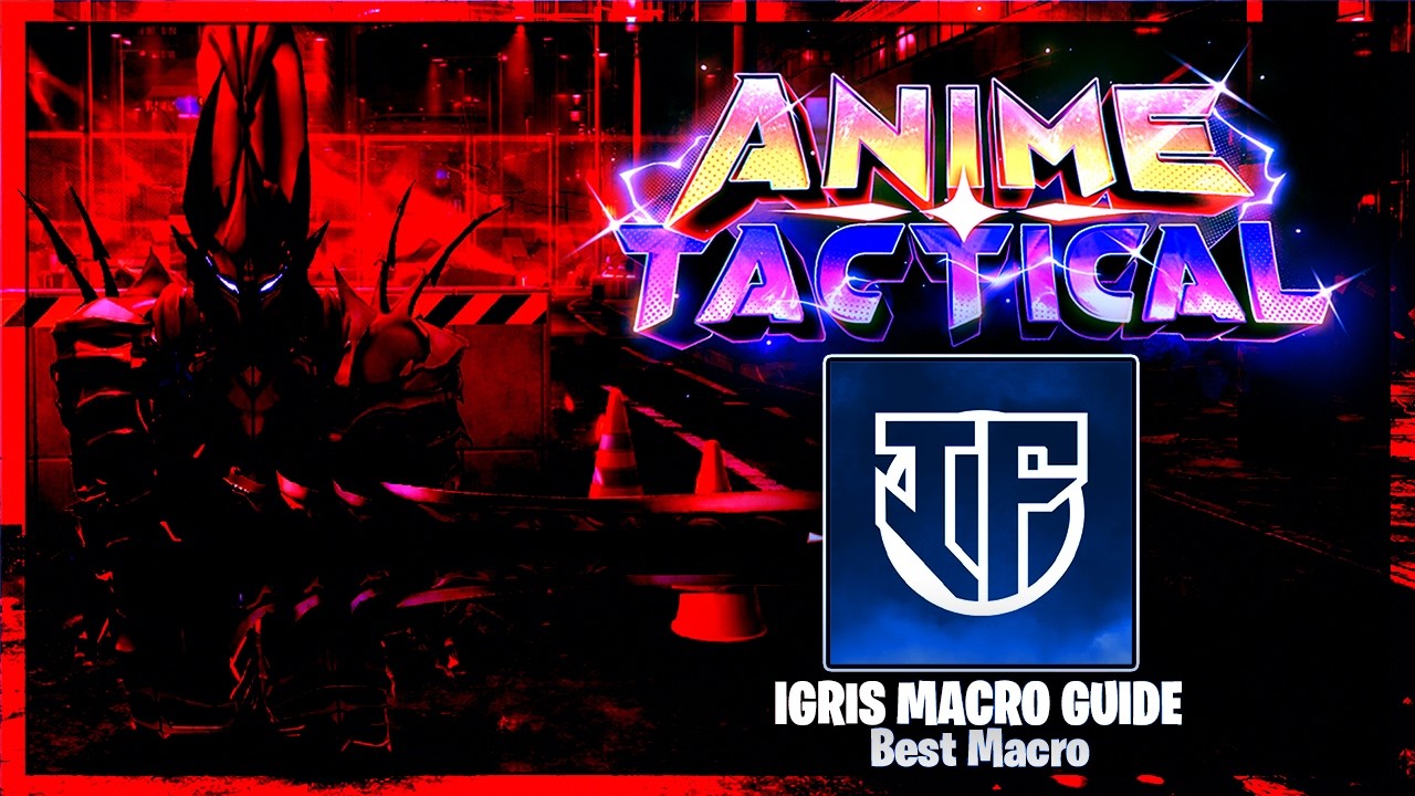 BEST 100% WINRATE Macro IGRIS Stage In Roblox Anime Tactical! (Guide)