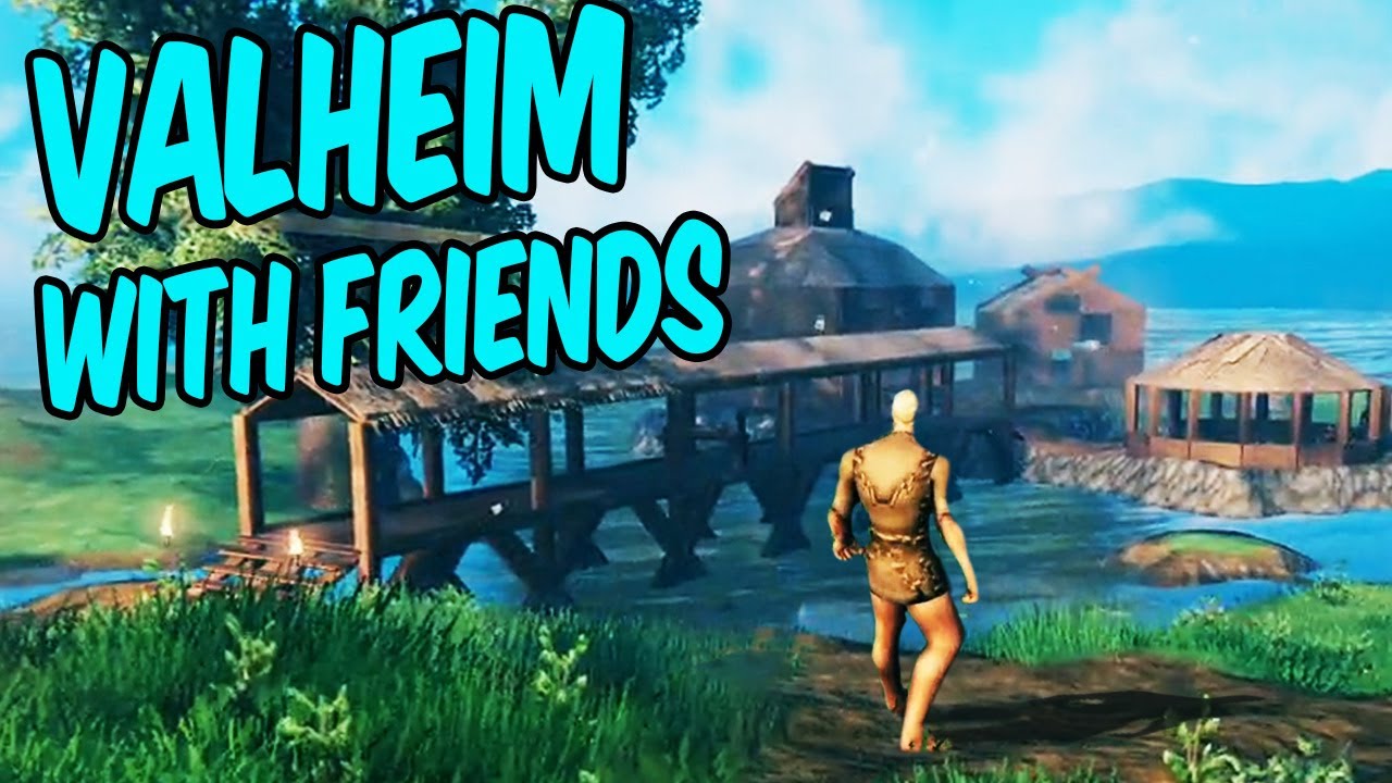 Teo plays Valheim with friends