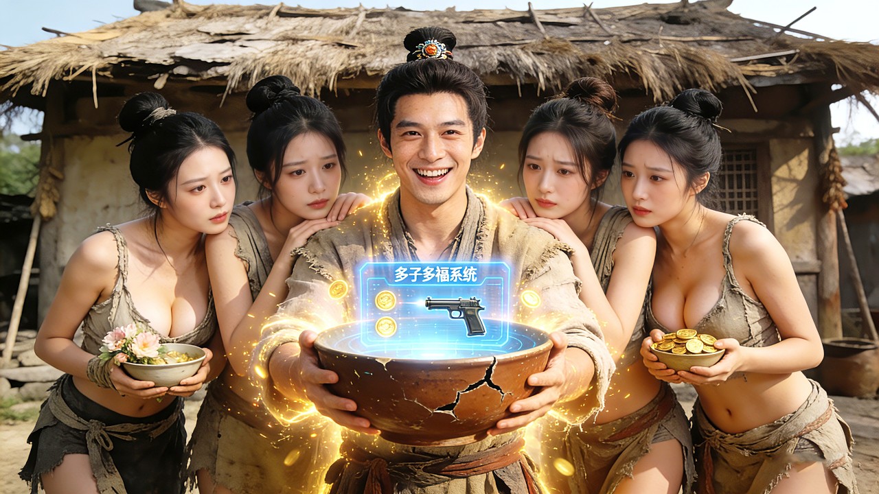 🤩【一口氣看完】窮小子剛穿越就被抄家？留下五個嫂嫂相互依靠，沒想到絕境中覺醒多子多福系統！「照顧」好嫂子就能變強！嫂嫂們夜夜都來敲房門！#短劇 #搞笑 #系统