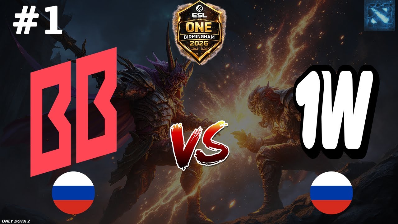 КЕРРИ ЛУНА ПРОТИВ КЕРРИ ТЕМПЛАРКИ | BB vs 1W #1 (BO3) ESL One Birmingham 2026