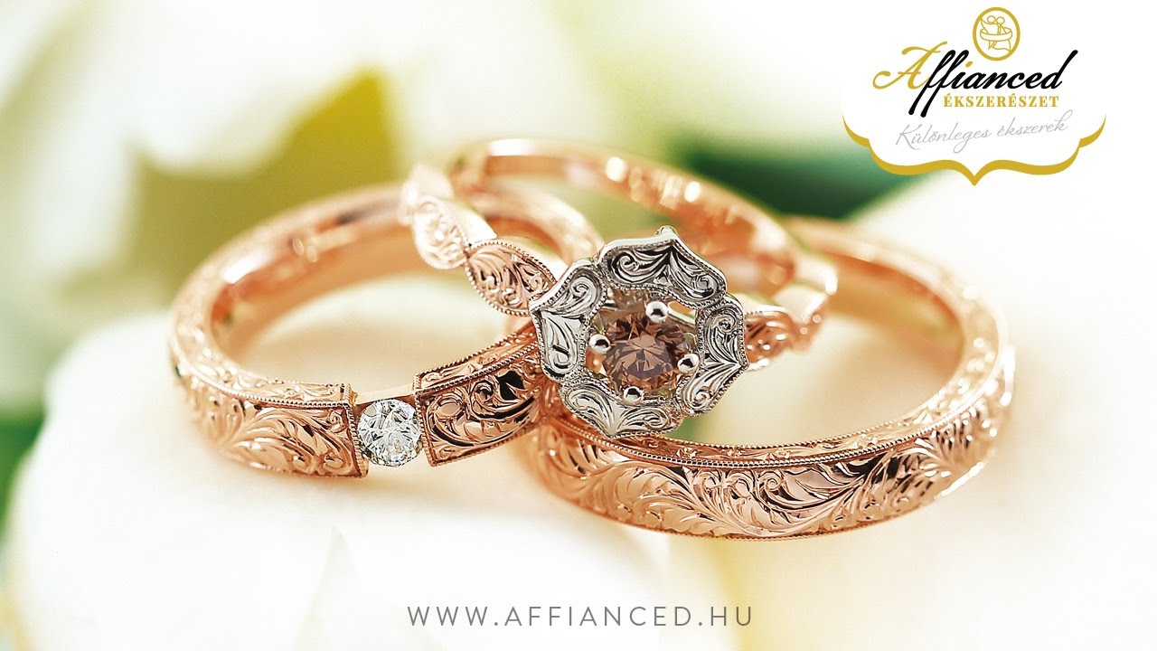 Karikagyűrű, jegygyűrű, eljegyzési gyűrű - Affianced Ékszerészet