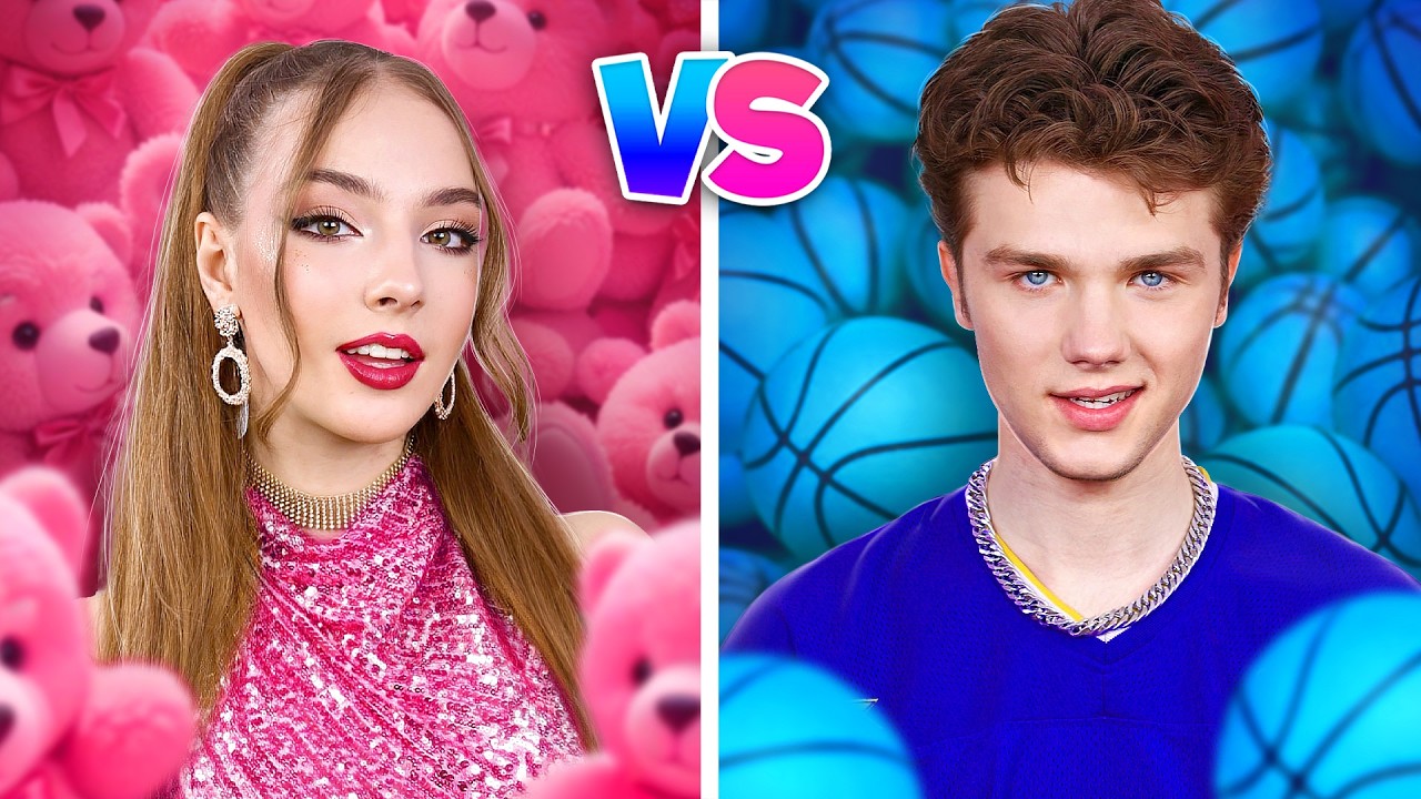 Boys vs Girls Challenge! Who Will Control the School?