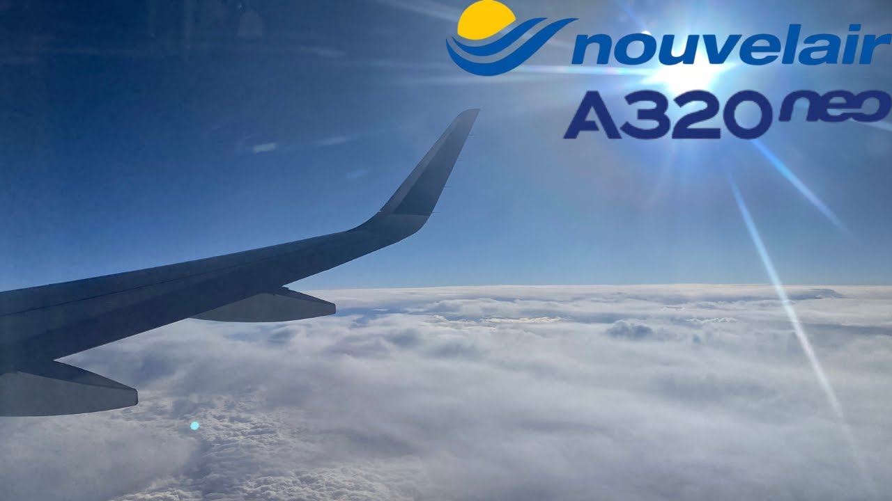 Nouvelair Airbus A320Neo FR Paris - Tunis TN (FLIGHTS REPORT)