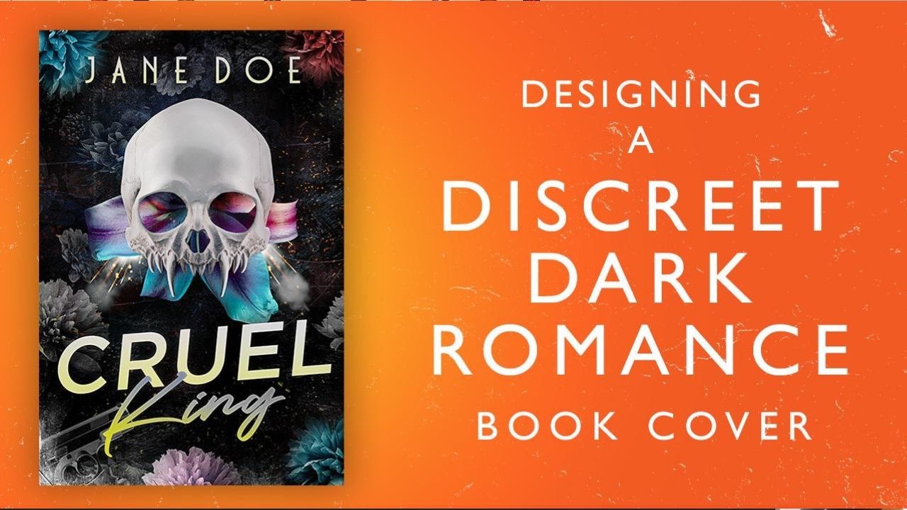 How I Designed a Discreet Dark Romance Book Cover From Scratch!
