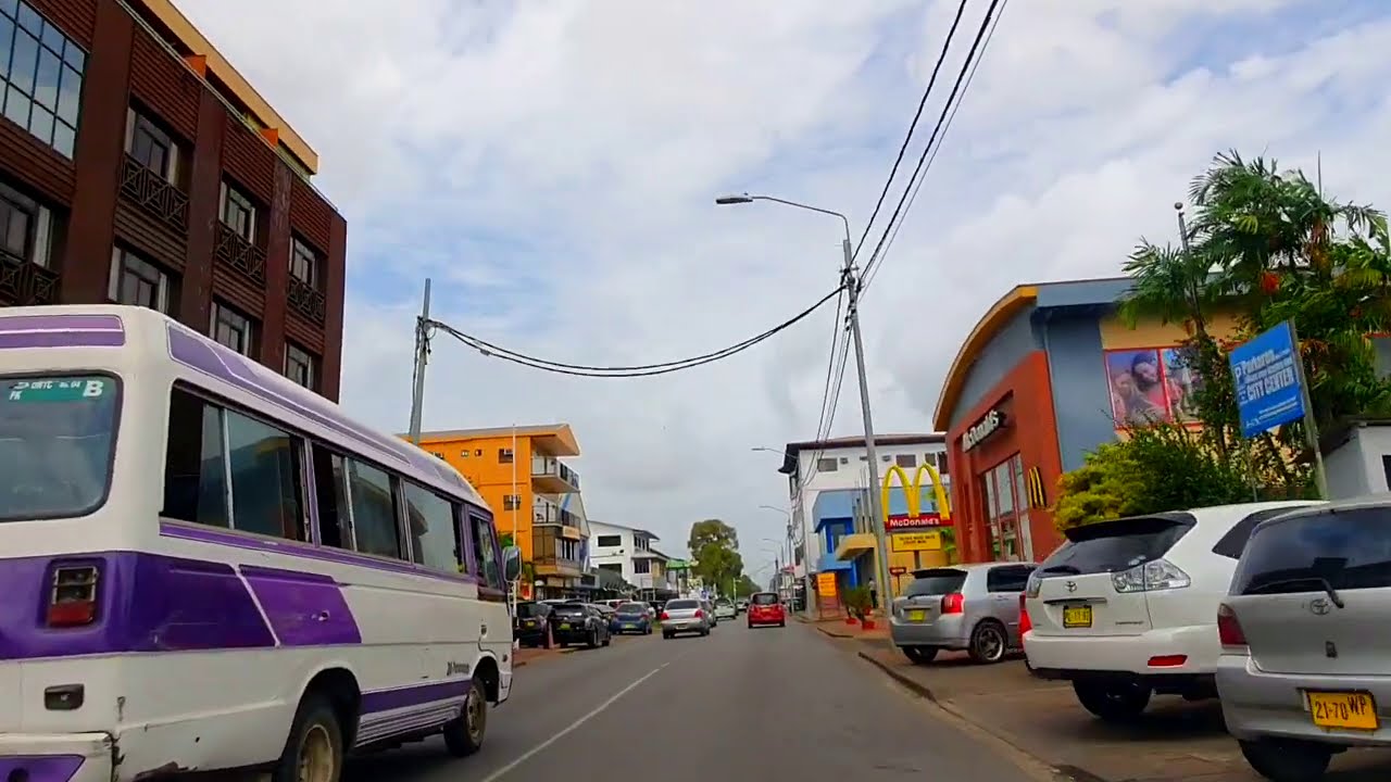 Paramaribo Suriname Driving City