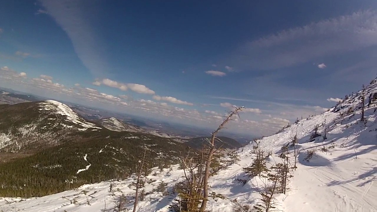 Taking a Run - Frontside Snowfields Traverse - Sugarloaf (2013)