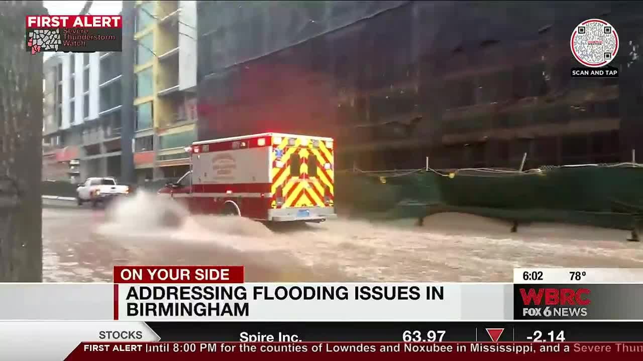Addressing flooding issues in Birmingham