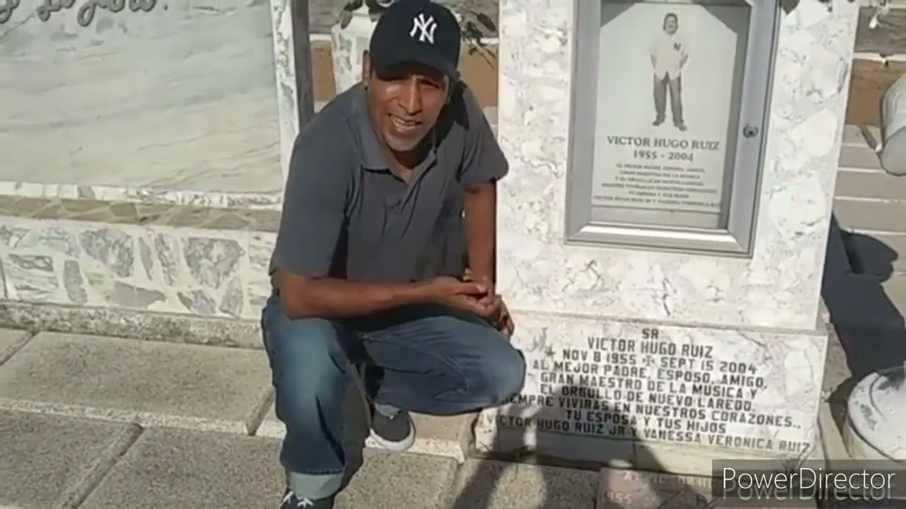 LA TUMBA DE VICTOR HUGO RUIZ ZAAZ  PANTEÓN LOS ANGELES NUEVO LAREDO TAMS. SU HISTORIA