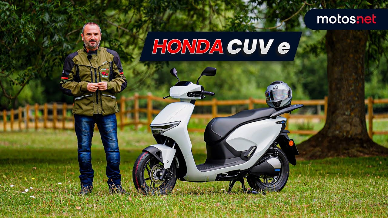 🔋 Honda CUV e 2025 / ¿Un 'Vision' electrico?/ Review / Presentación/ Primera prueba / motos.net