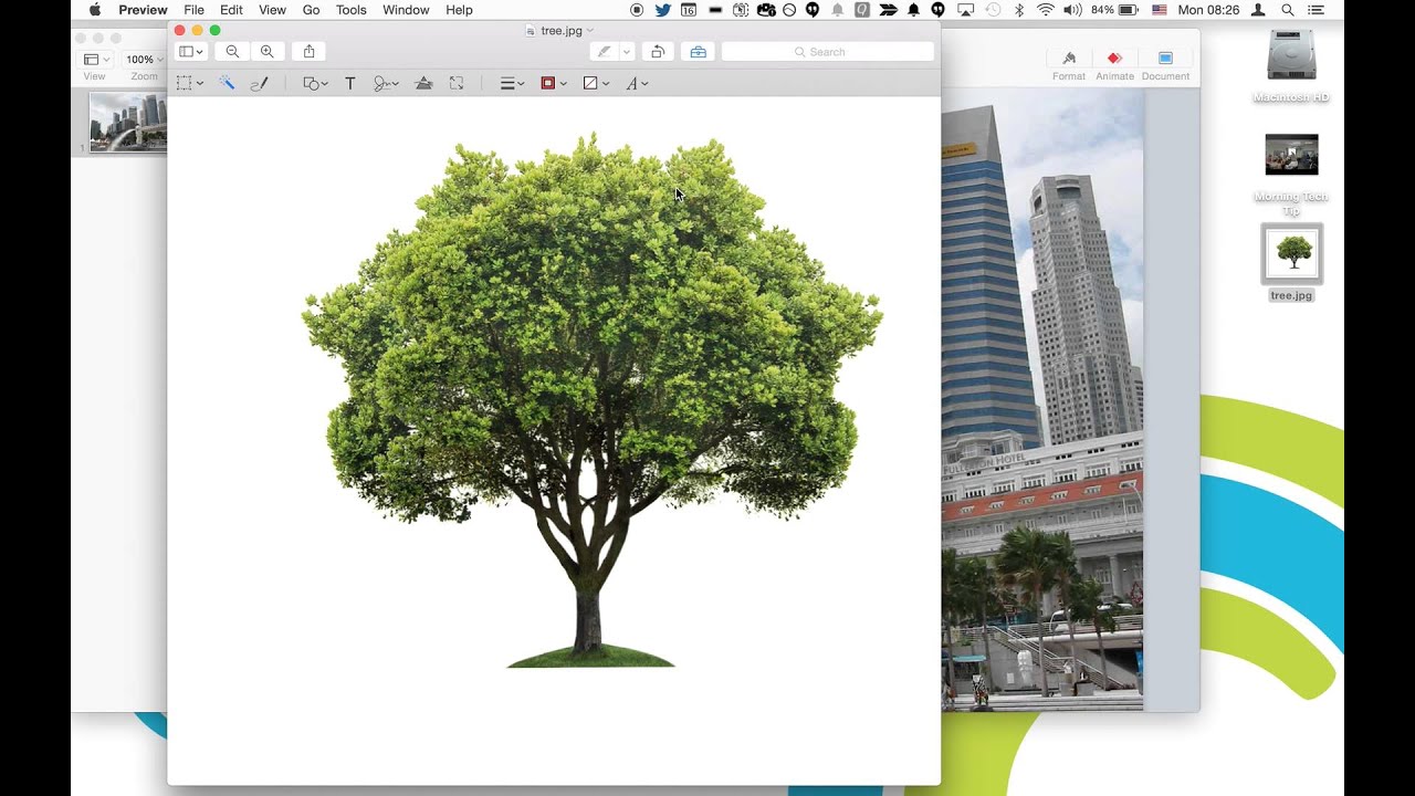 Using Instant Alpha to Remove Image Backgrounds in OSX Preview