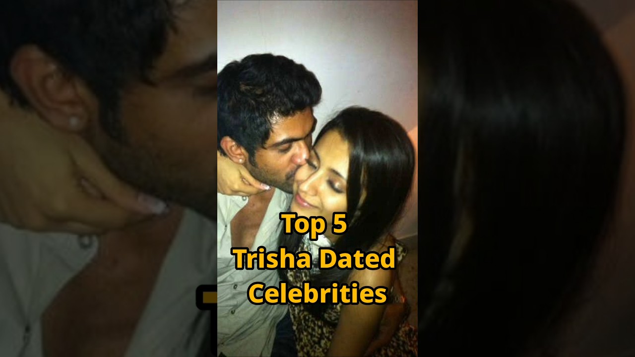 Top 5 Trisha Dated Actors #trisha #vijay #dhanush #simbu #ranadaggubati #vijaytrisha