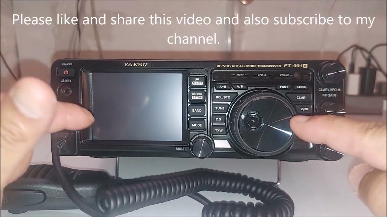 Unboxing the Yaesu FT-991A HF/50 MHz/VHF/UHF/C4FM Transceiver
