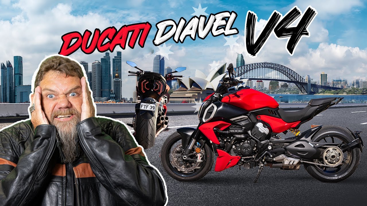 Самый австралийский обзор Ducati Diavel V4 2024 года — характеристики, выхлоп и многое другое! — ...