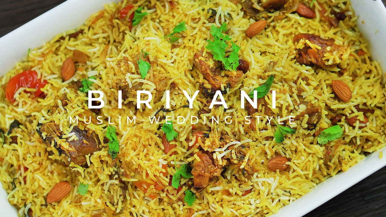 Beef Dum Biriyani | Muslim Wedding Style Biriyani