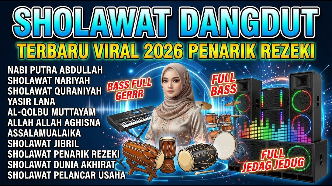 Lantunan Sholawat Nabi Pembawa Keberkahan | Membantu Rezeki Mengalir Lebih Tenang