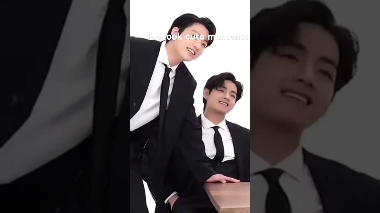 Taekook cute moments 💜❤️#vkook #youtubeshort #shortsvideo #shorts