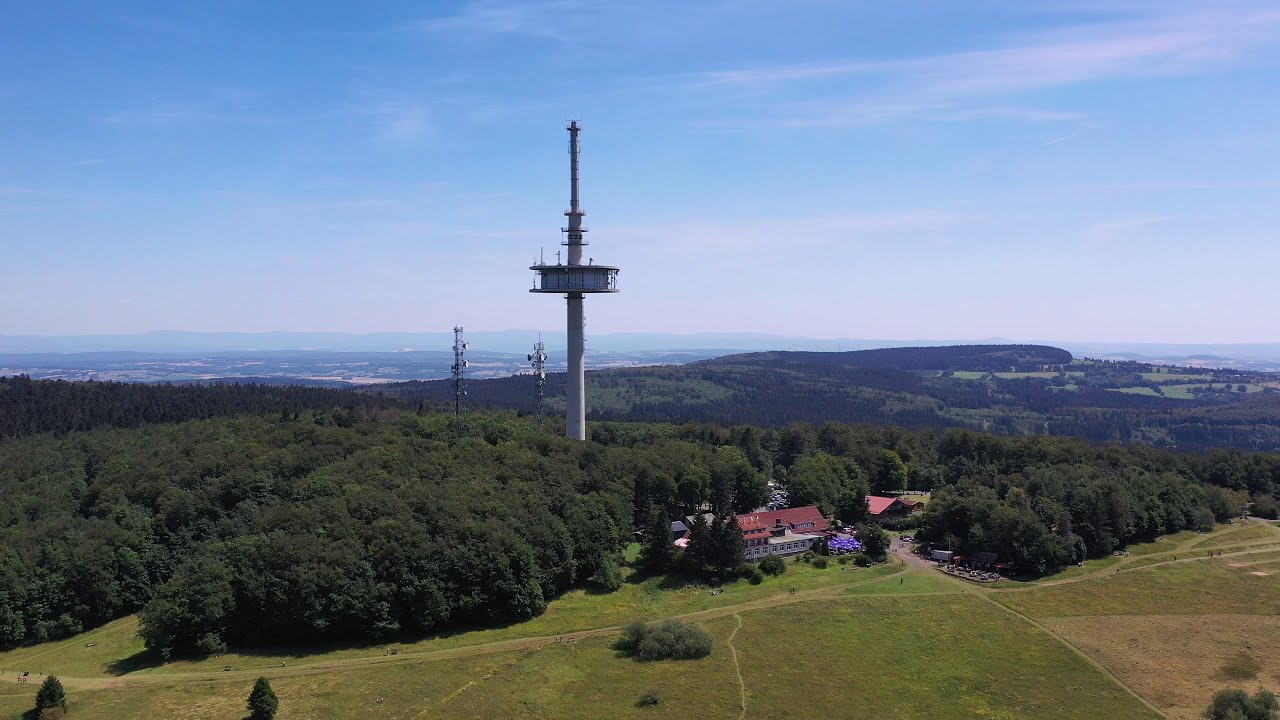 🚲 Radtour um den Hoherodskopf mit Luftaufnahme - Juli 2020