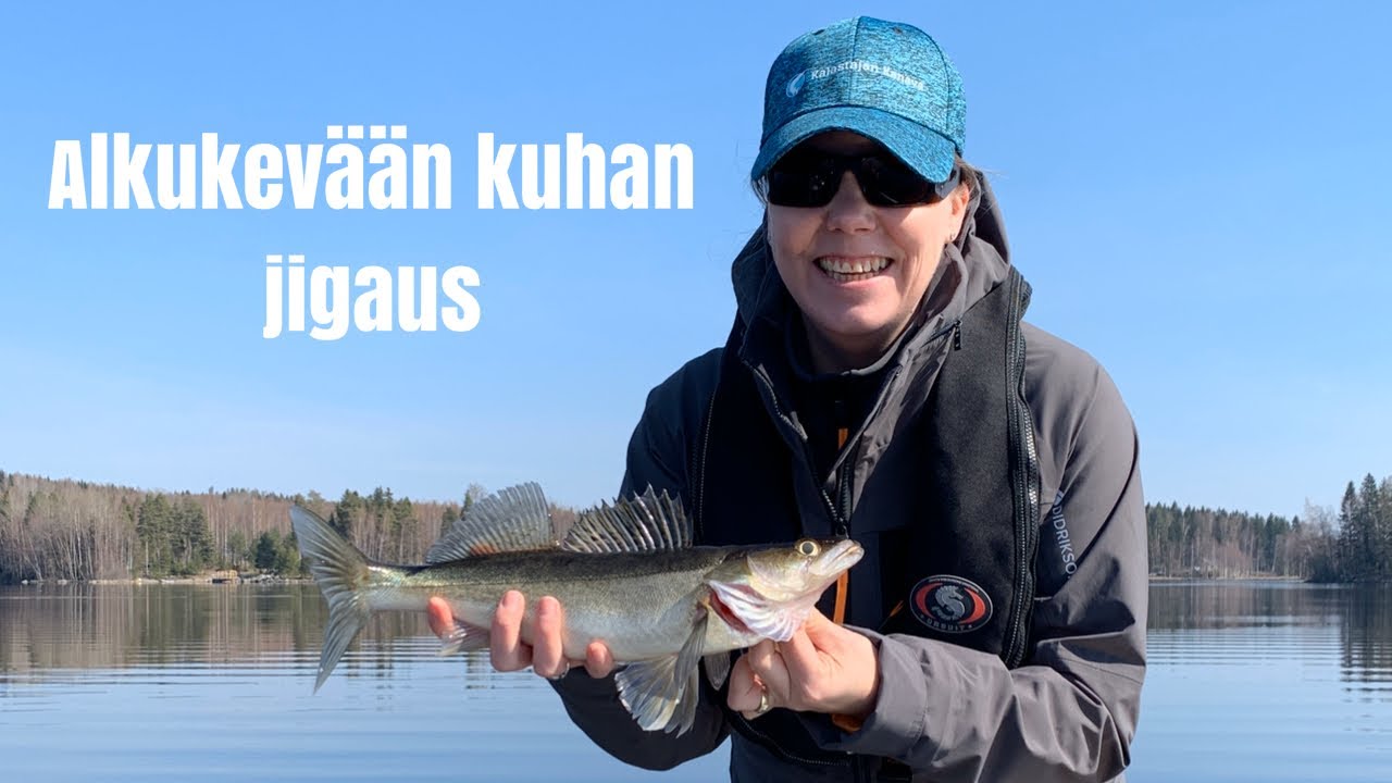 Alkukevään kuhan jigaus