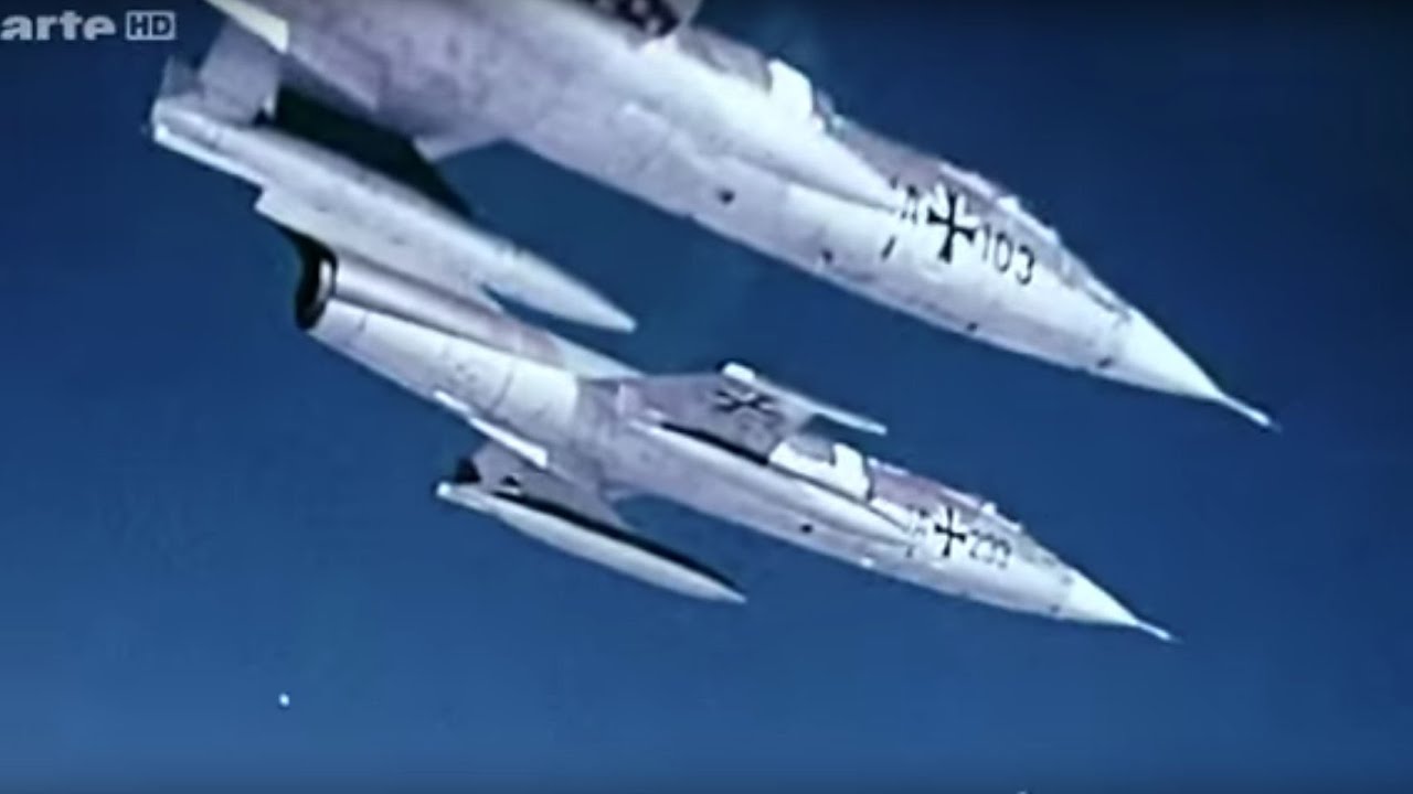 F-104G Starfighter (Luftwaffe) . Heavenly lines