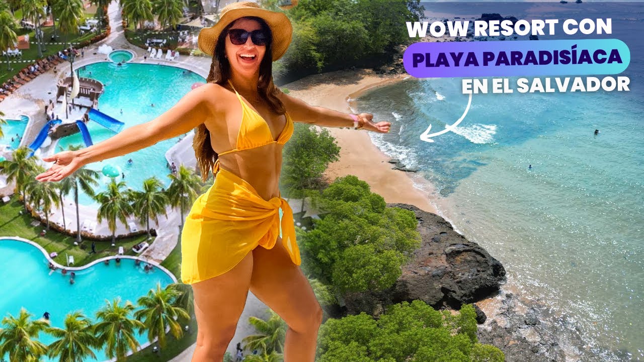 😱El ÚNICO RESORT Familiar con PLAYA PARADISÍACA en El Salvador Las Veraneras Villas & Resort