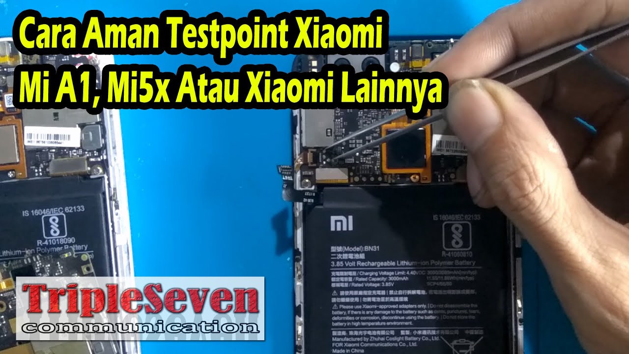 Cara Aman Test Point Xiaomi, Terutama Mia1 dan Mi5x