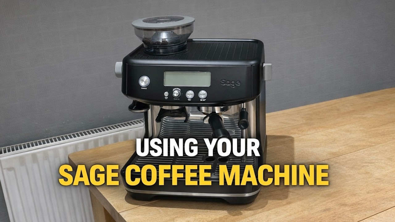 • Sage Barista Pro SES878, What Comes With the Machine       Sage coffee machine