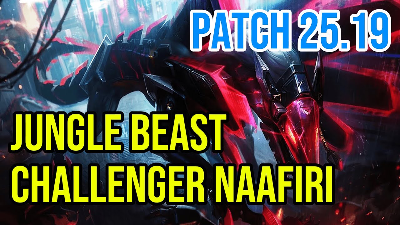 1,145 LP Naafiri Jungle Full Gameplay | Challenger Plays | Patch 25.19