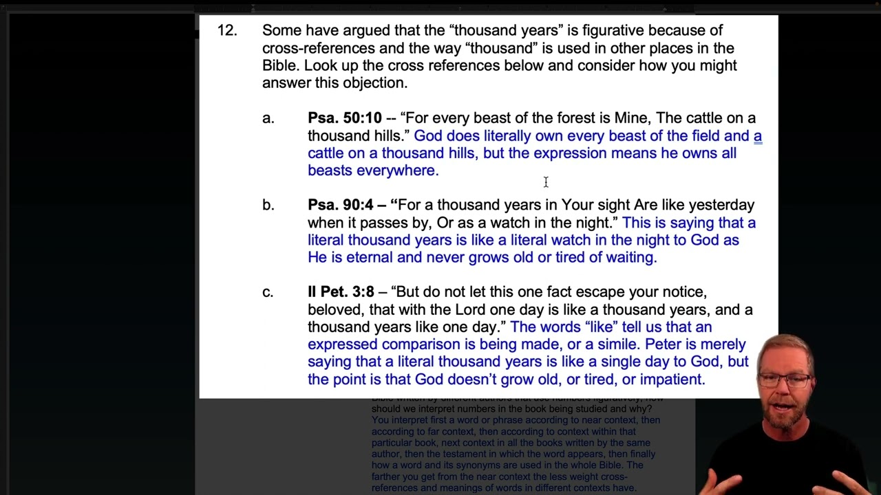 Lesson 7, "Homework Overview for How to Study Prophecy"