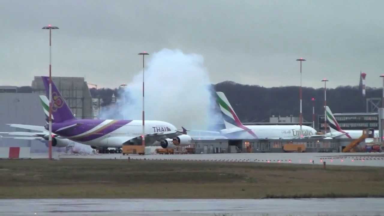 A380 First Engine Start Up after 4 month